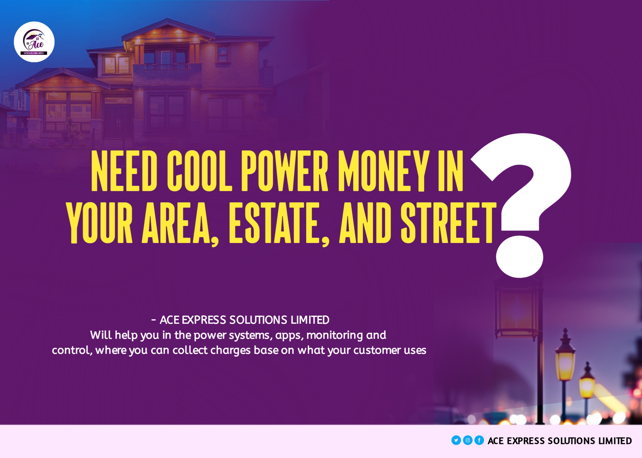 Self-Sporsored Area Solar System